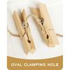 Clothes P Wooden Clothesp, 15 PCS Sturdy and Heavy Duty Natural Wood Clips for Hanging Clothes Photo Pictures Crafts Small Classroom Decorative Cheer