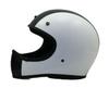 SunUp COBRA Full Face Motorcycle Size L White SM-002 Helmet, (59-60cm),
