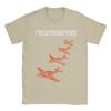 Talking Heads Planes T Shirts for Men Pure Cotton Humor T-Shirts Round Collar  Tees Short Sleeve Tops Gift Idea