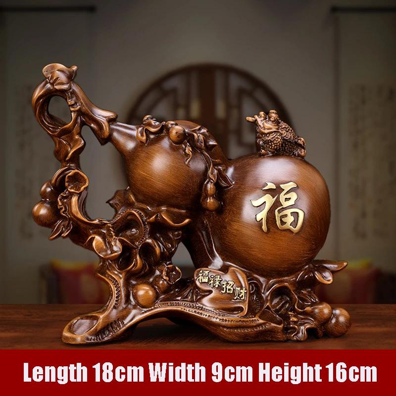Lucky Gourd Home Accessories Living Room Wine Cabinet Decor Ornaments