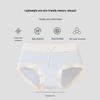 FENTENGCARE 7A Antibacterial Ice Silk Nude Feel Women's Briefs (4-Pack)
