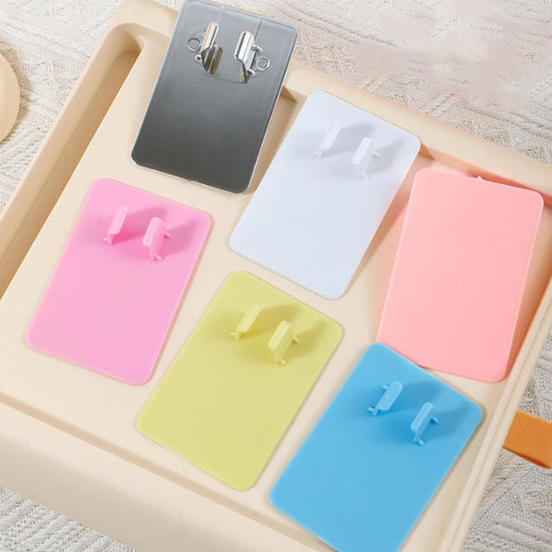 Colorful Palette Tray Mixing Ring Makeup Toner Spatula Liquid Mixing Foundation Cream Blending Cosmetic Make Up Tool For Travel