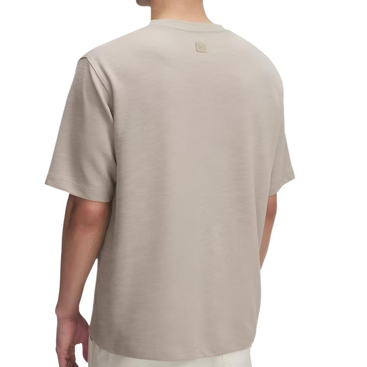 Under Armour Meridian Sports Lifestyle Series Soft Feel Fashionable Versatile Short Sleeve T-Shirt Men Tops 1390244-203