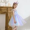 Unicorn Princess Rainbow Tulle Dress for Toddler Kids Girls Birthday Costume with Headband Fancy Party Outfit Size Years [Dressy Daisy] 2-3