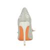 Europäische und amerikanische High Heels, Stiletto-Absätze, flacher Mund, spitze Perlen-Diamant-Schleife, einzelne Schuhe