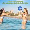 2er-Pack Wasser-Frisbees, saugfähiger Schwamm, verbessert die Eltern-Kind-Bindung, Wasserspielzeug, Outdoor-Strand-Pool-Frisbee
