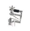 Chaqiu Stainless Steel Urethral Dilator for Men: Adult Training Prop with Three Pillars