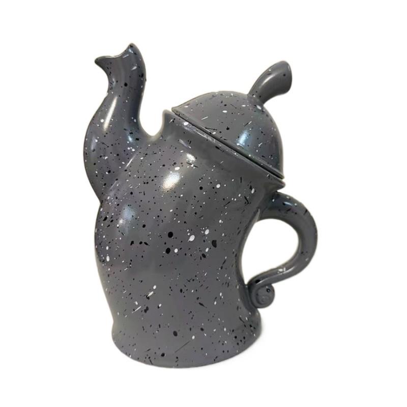 Kolorowy ceramiczny słoik na herbatę z osobowością Dekoracyjny słoik do przechowywania Cukierki Przekąski Prezent Urodziny Ślub