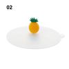 New Transparent Cartoon Cute Silicone Cup Cover Heat-resistant Leak Proof Sealed Lids Cap Dustproof Cup Cover
