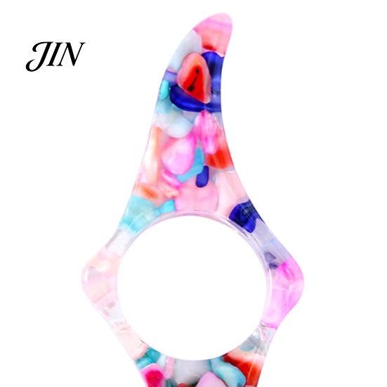 Book Reading Helper Thumb Page Holder for Reading, Glitter Stone Piece Turner Clip Ring Holder, Opener Bookmark Students Lovers Aid Tool