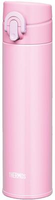 THERMOS Vacuum Insulated Portable Mug Open Light Pink LP [One-Touch Type] 0.4L JNI-401