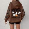 Women's Sweatshirt Casual Long Sleeve Atmosphere Top Loose Popular Round Neck Pullover Sweatshirt Top