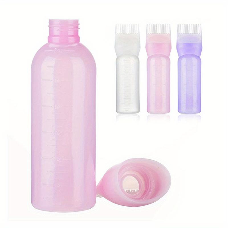 120Ml Hair Dye Bottle With Applicator Brush Salon Hair Coloring Dyeing Bottles