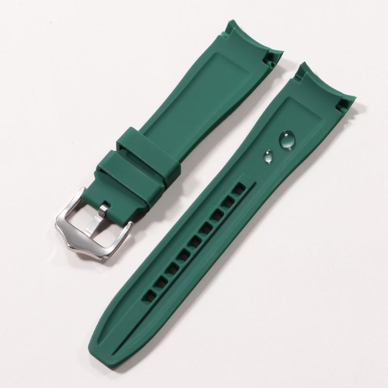 Universelles Mehrfarbiges 20/22mm Silikon-Uhrenarmband für Citizen & Huawei GT - Auf Lager