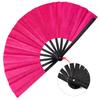 Bright Folding Fan Bright Color Rainbow Starry Sky In The Dark Festival Acting Hand Fans Women Girl Party Dancing Fan