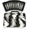Creative Bullet Ice Grid Ice Mold Handgun and Bullet Ice Cube Trays Ice Molds for Whiskey Cocktails Ice Cubes Chocolates