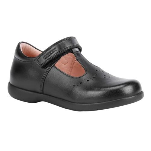 Geox Girls Naimara Leather Ballerina Flats