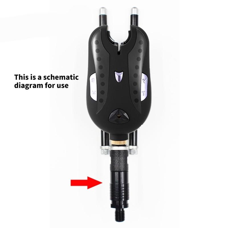 4Pcs Fishing Rod Pods Connector Replacement Quickly Release Bites Alarm Fishing  Stick Quickly Change Connector Enduring