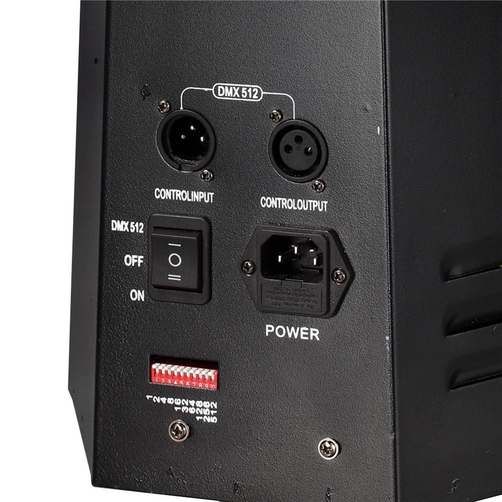 Horký prodej Pódium 200W 4úhlový plamenomet Venkovní Dmx Dálkové ovládání Stroj na skutečný plamen Pro Pódium Bar Svatba Atmosféra