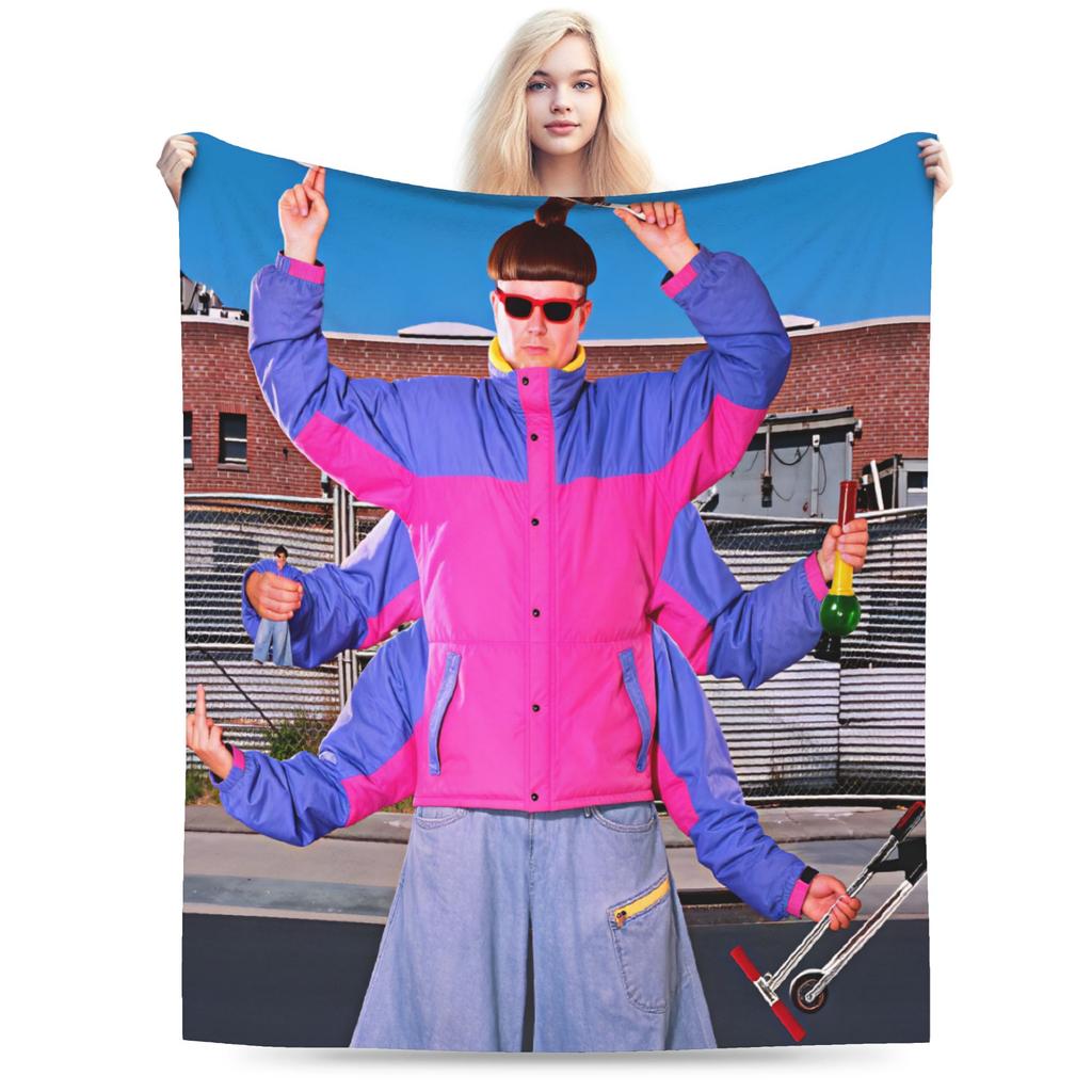 Oliver Tree Flannel Blanket Adults Girls Warm Soft Throw Blanket Winter Living Room Bedspread Sofa Bed Cover