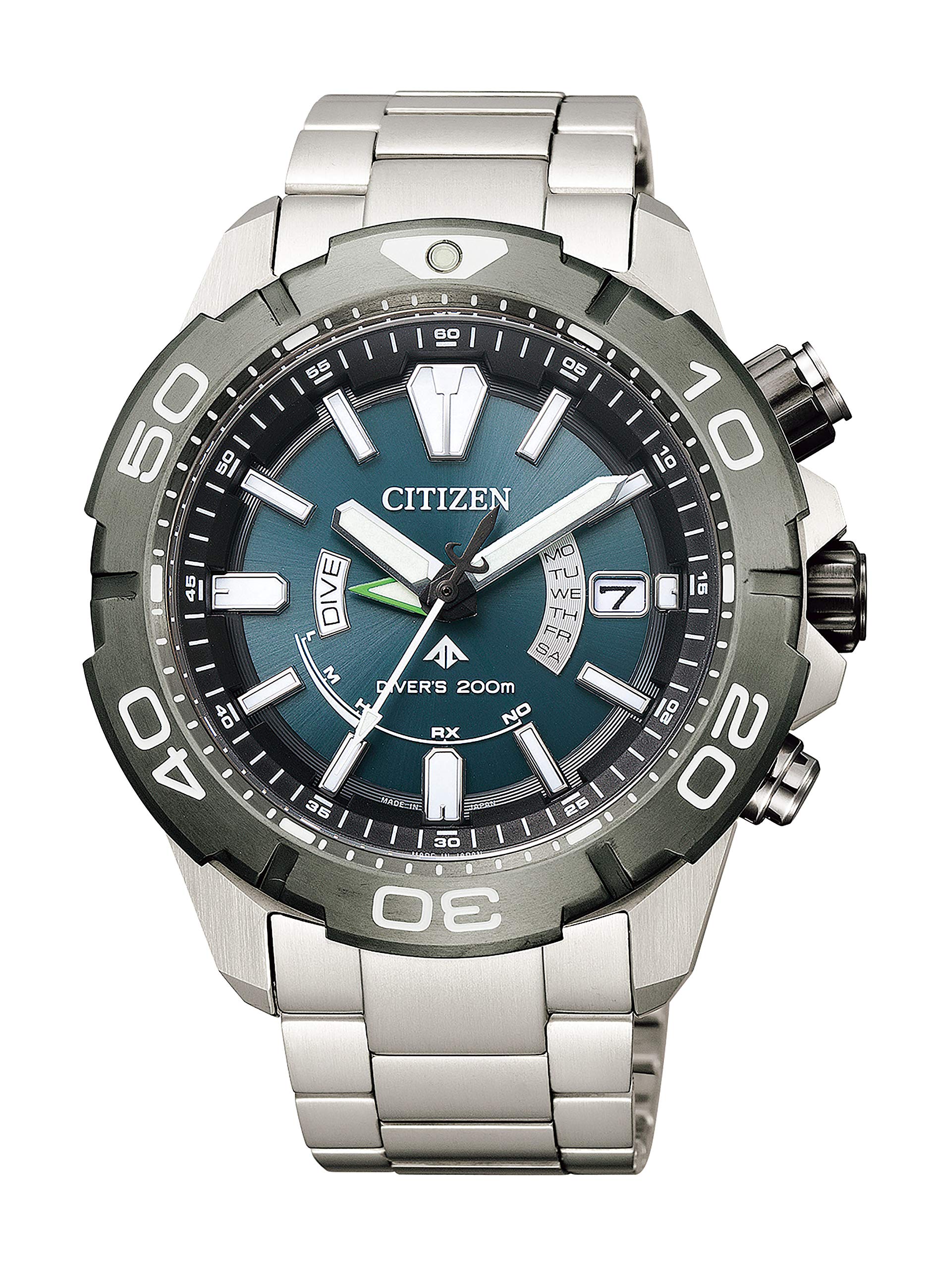 

Годинник Promaster Radio Watch MARINE Series Diver 200M Silver [Citizen] Eco-Drive AS7145-69L Men s