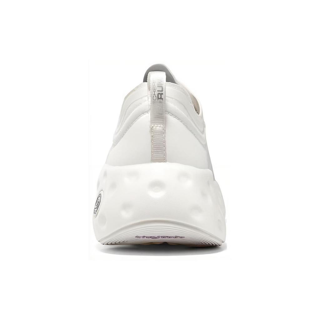 Skechers Max Cushioning Comfortable Versatile Mesh Low Top Running Shoes Women Sneaker White 129271-WHT