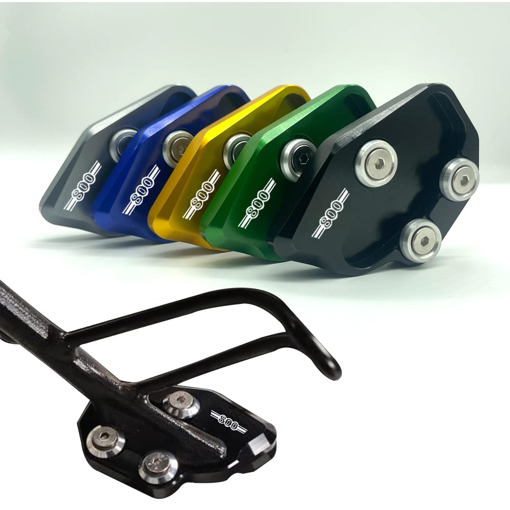 Für W800 W 800 W800 CAFE/STREET 2022 2021-2019 Neueste Hochwertige Motorrad CNC Seitenständer Vergrößerung Verlängerung Ständer Kickstand Verstärker Seitenst