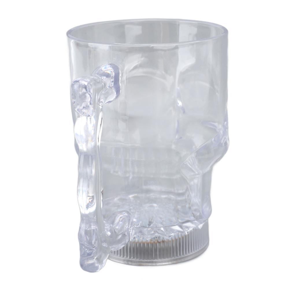 20oz Light Up Skull Mug LED ABS Colorful Lights 50mAh Skull Halloween Cups for Halloween Event