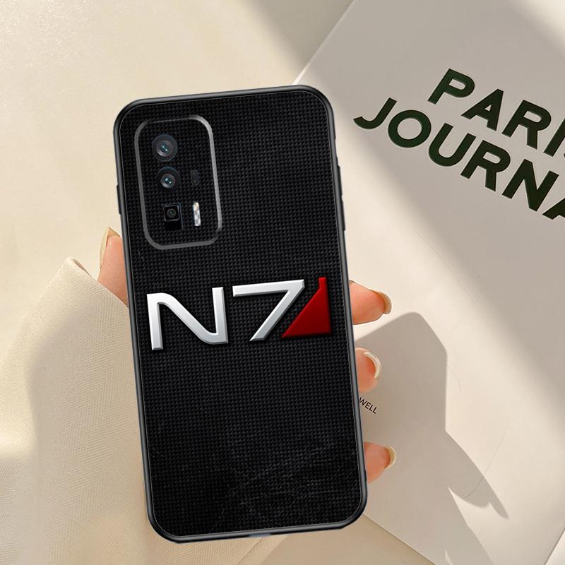 N7 Mass Effect Case For Xiaomi 14 15 Ultra 13T 14T 15T Pro 17 Pro Max POCO X7 Pro X3 X5 X6 F5 F6 F7 F8 Coque