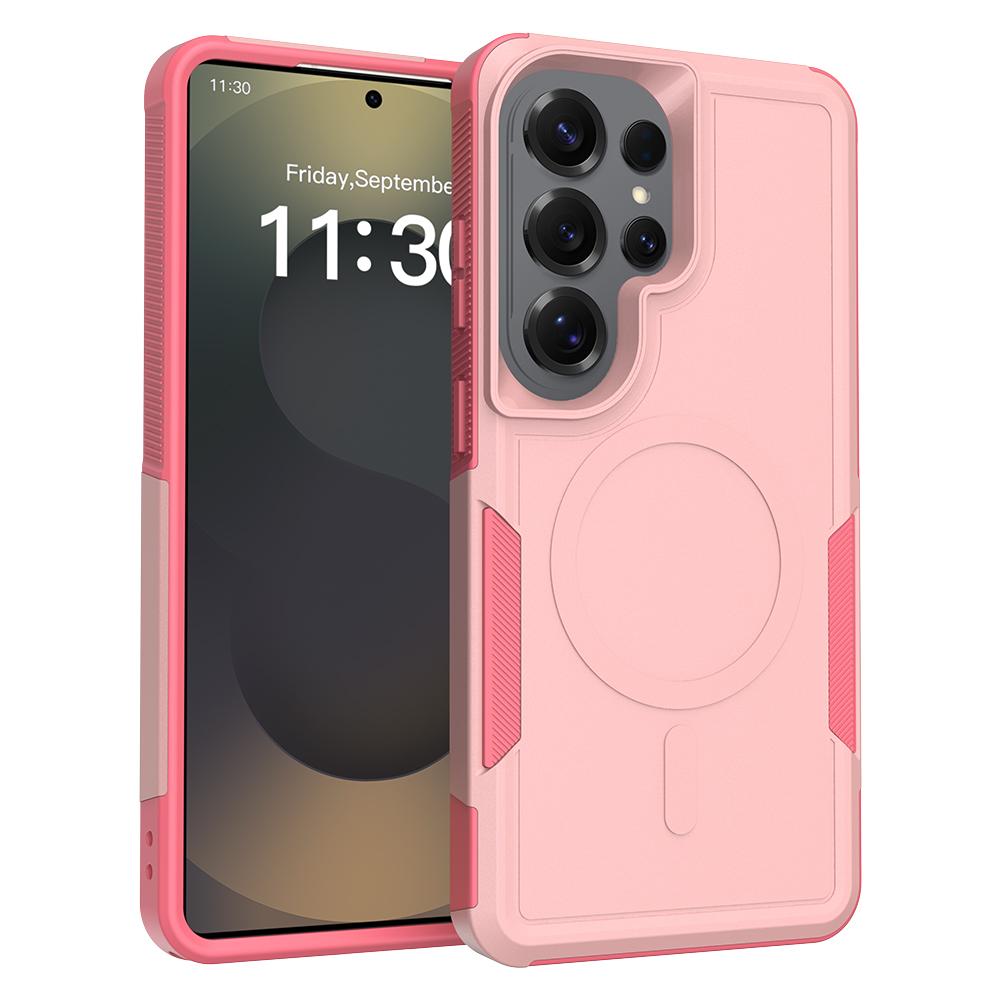 

Thickened Rugged Armour Magnetic Wireless Charge Case For For Samsung S26 Ultra S25 FE S24 Plus A56 A36 A26 A16 A06 Shockproof Cover Galaxy A06 5G