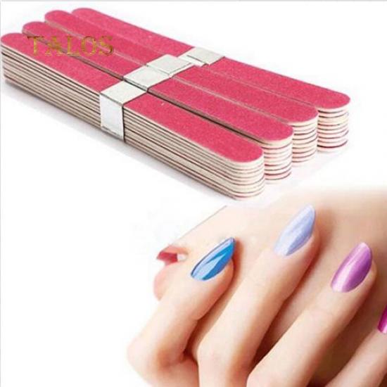 Double-Side Nail Files Block Buffer For  Emery Board UV Gel Polish Files Manicure Art