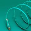 Liquid Silicone Data Cable with Lamps 3A Super Fast Charging Cable Cord Support Data Transmission for Tablets PC