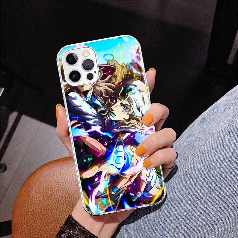 JoJo Adventure Dio Diego Brando Pouzdro na telefon Pro iPhone 17 Air 16 Pro Max 16E 15 + 14 Plus 11 12 13 Mini 7 8 SE Dárek Potisk Kryt F