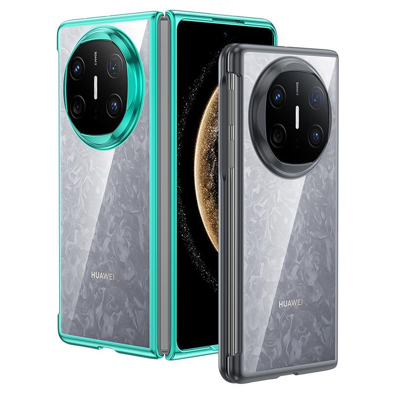 Husă de protecție ultra-subțire transparentă electroplată Huawei MateX6/MateX5