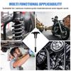 Motorcycle Double Hook Head Oil Seal Wrench Shock Absorber Oil Ring Removal Installation Tools Axle Seal Puller for Motorcycle