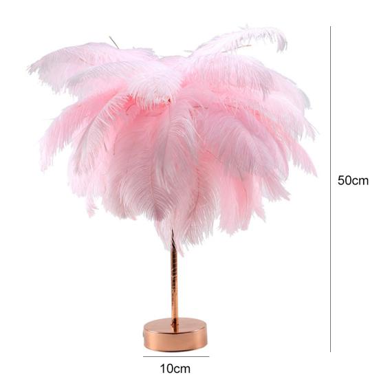 Nočný stolík LED lampa z medeného drôtu na diaľkové ovládanie Obývacia lampa na stôl