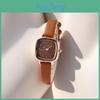 Vintage Ladies Quartz Watch With Leather Strap For Everyday And Gift Use