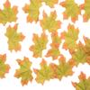 Pack Of 50 Realistic 8CM Multicolor Artificial Maple Leaves For Fall Decor And DIY Craft Projects