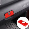 Sport Red Sundries Box Handle Cover For Toyota Tacoma 2017-