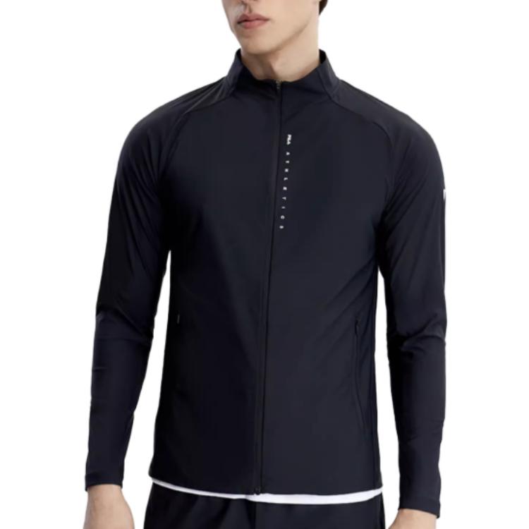 Men's FILA Jackets Men's Black Stand Collar Moderate Other