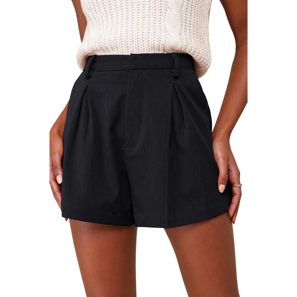 Summer Shorts For Women Casual High Waist Wide Leg Shorts