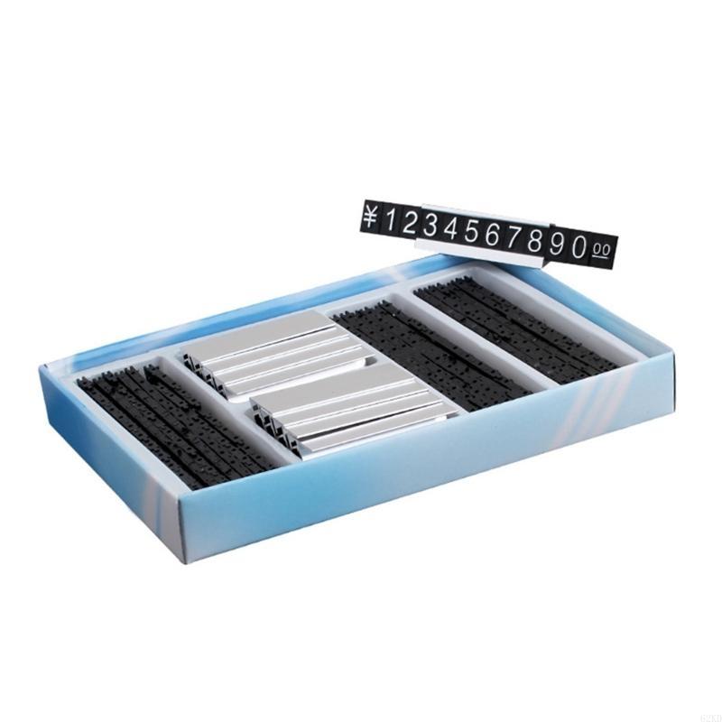 62KD Metal Number Price Tag Signs 1Box ArabicMall Price Label Accessory