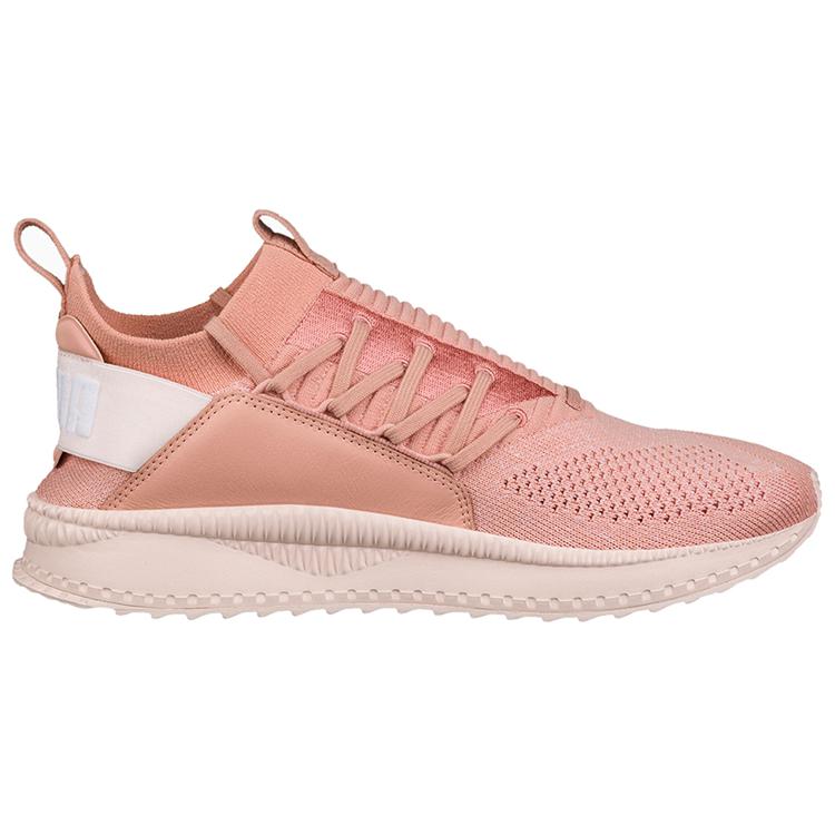 Puma Tsugi Jun Pink And White Low Top Sneakers Men Sneakers 365489-06