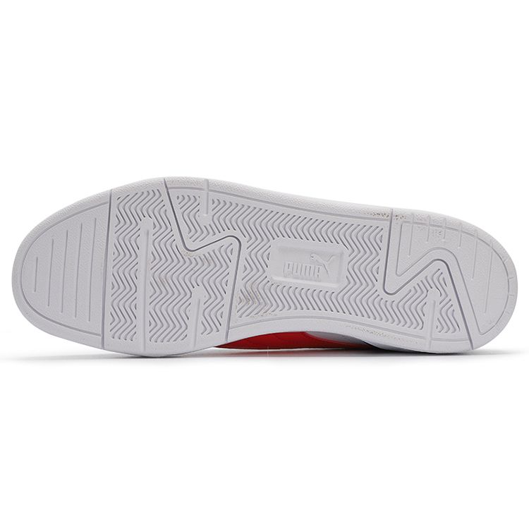 Puma Caracal White Poppy Red Unisex Sneakers Black 369863-24