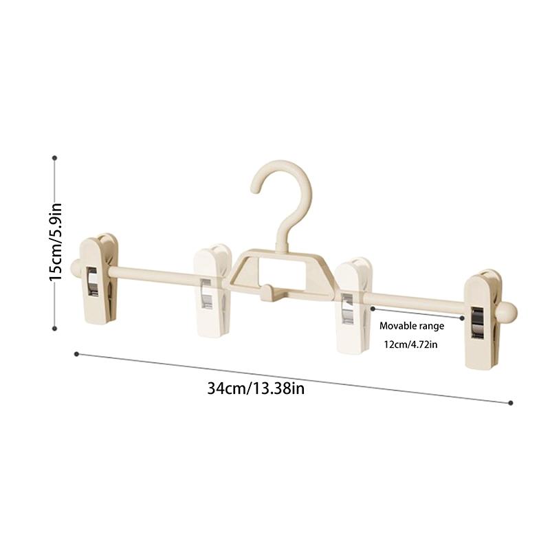 Rock-Kleiderbügel, verstellbare Hosenclips, platzsparende Kleiderbügel, rutschfeste Fix-Clip-Kleiderbügel, Rock-Kleiderbügel, Kleiderschrank-Organizer
