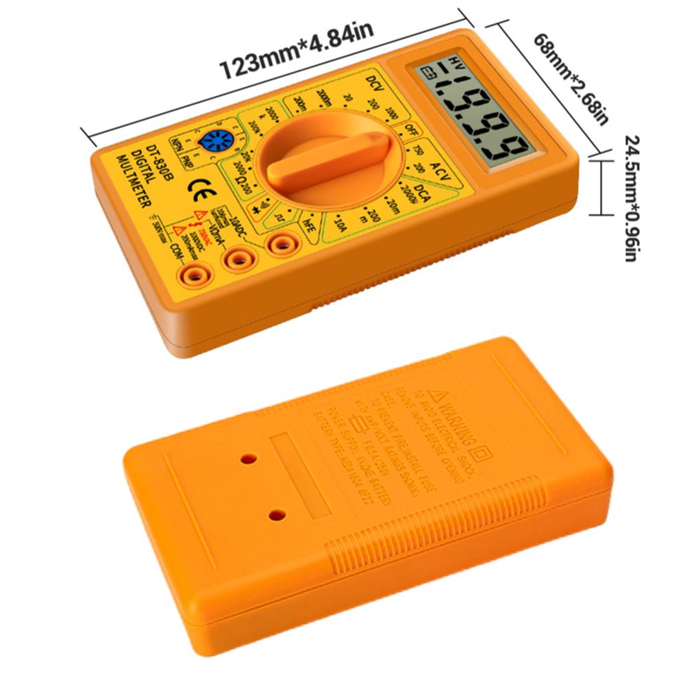 Dt830b Digital Multi-Meter Mini Universal Handheld Multi-Meter Electrical Instrument