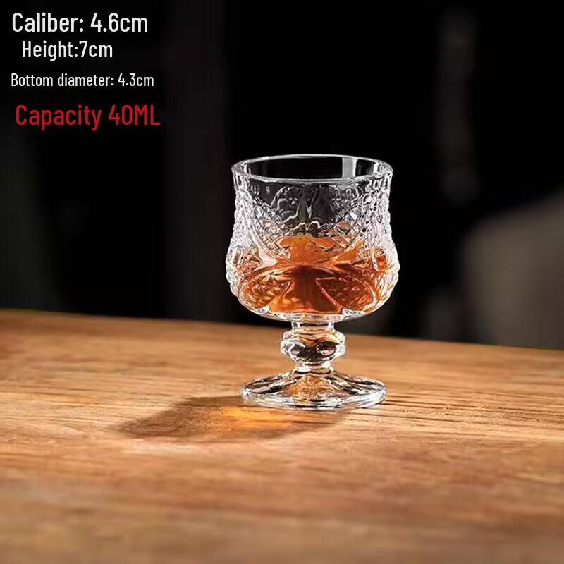 Transparent Glass Baijiu Cup - Straight Tube Design for Bars and Gifts