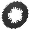 Bicycle Oval Chainring Aluminum Alloy 58T Chainring for Road Folding Bikes 58T 110/130mm BCD