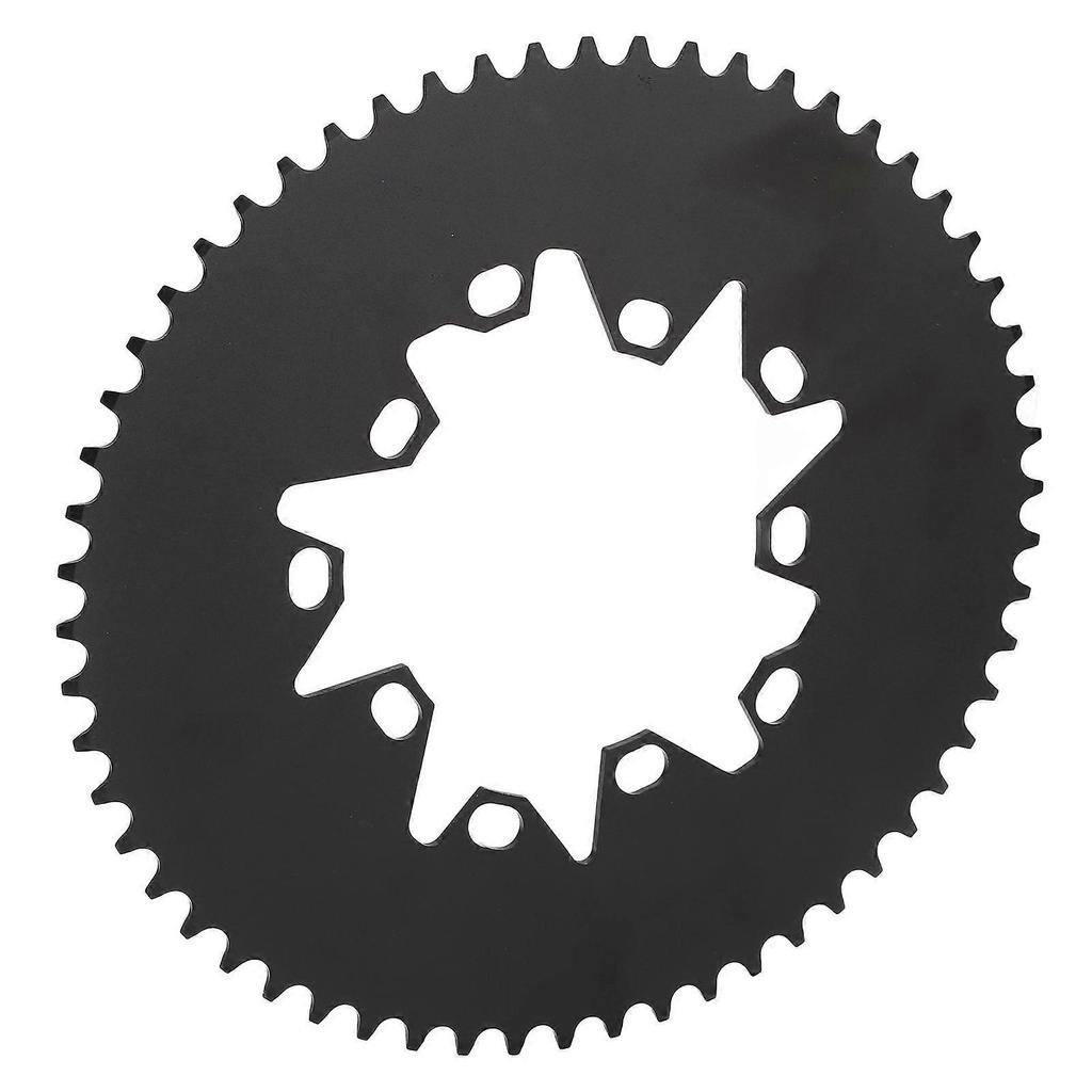 Bicycle Oval Chainring Aluminum Alloy 58T Chainring for Road Folding Bikes 58T 110/130mm BCD