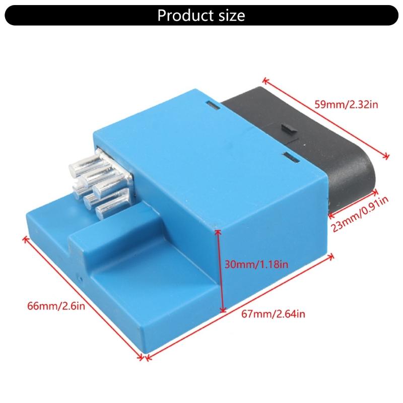 High Reliability Vibration Reduced Fuel Pump Control Module Replacement 5N0906093C ABS Aluminum Enhancing Performances